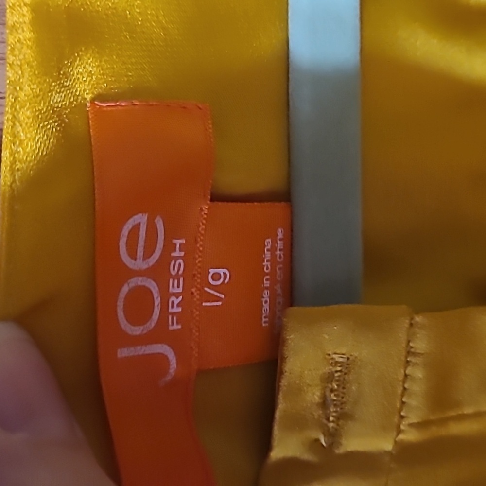 Joe Fresh Yellow/Gold Blouse - Picture 2 of 3